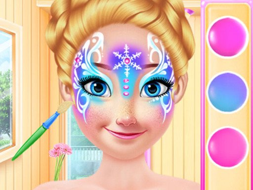 Princess Christmas Face Painting Online