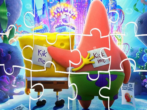 Spongebob Sponge On The Run Jigsaw Game Online